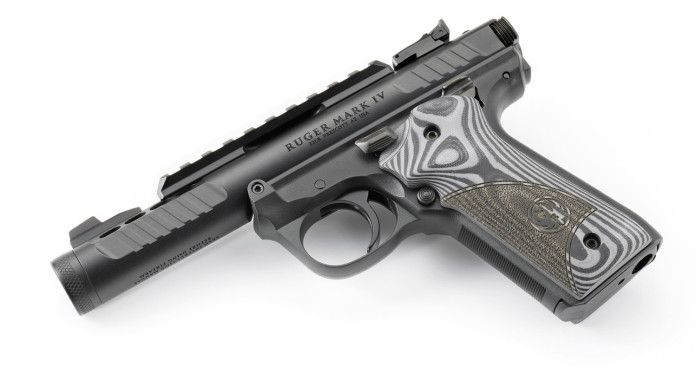 La Ruger Mark IV 22 45 Lite con le guancette G10 La Ruger Mark IV 22 45 Lite con le guancette G10