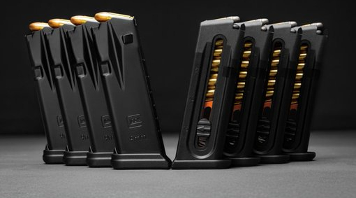 Caricatori interamente in acciaio per le Glock G43X, G48 e G44 Caricatori interamente in acciaio per le Glock G43X, G48 e G44