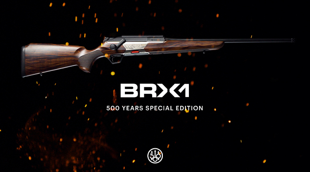 La straight pull del mezzo millennio Beretta lancia la Brx1 500 years Special edition La straight pull del mezzo millennio Beretta lancia la Brx1 500 years Special edition