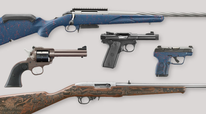 Sette armi Ruger per la 250th Anniversary series Sette armi Ruger per la 250th Anniversary series