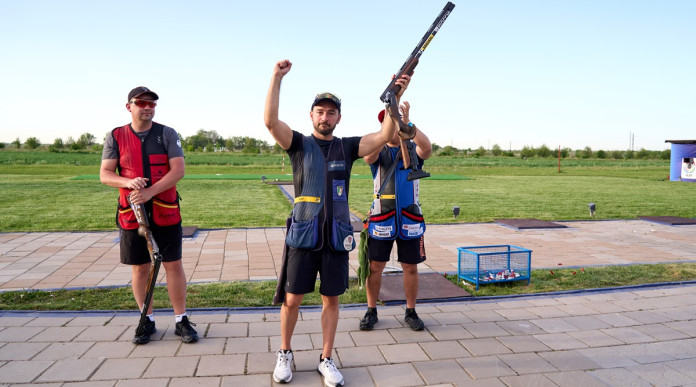 Oro e record per Rossetti nella Coppa del mondo di tiro a volo Oro e record per Rossetti nella Coppa del mondo di tiro a volo