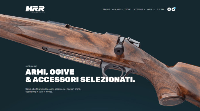 Nuovo sito web per Mrr Bullets Nuovo sito web per Mrr Bullets
