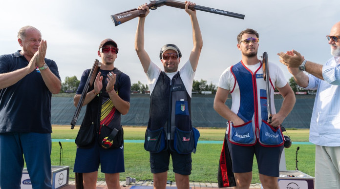 Secondo oro per l’Italia nella tappa di Coppa del mondo di tiro a volo Secondo oro per l’Italia nella tappa di Coppa del mondo di tiro a volo - Erminio Frasca vince la finale di trap