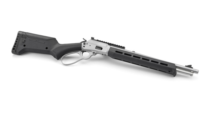 La Marlin Trapper series Model 1894 con calcio e astina Magpul Elg La Marlin Trapper series Model 1894 con calcio e astina Magpul Elg