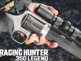 Il Taurus Raging Hunter .350 Legend con la canna più corta Il Taurus Raging Hunter .350 Legend con la canna più corta